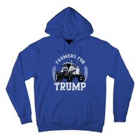 Farmers For Trump 2024 Election Farming Farmer Usa Funny Gift Hoodie