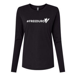 Freedurov Freepavel Telegram Founder Pavel Durov Womens Cotton Relaxed Long Sleeve T-Shirt