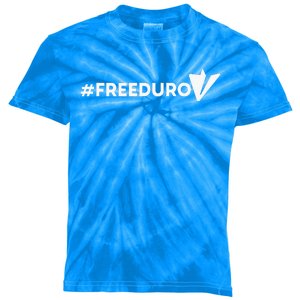 Freedurov Freepavel Telegram Founder Pavel Durov Kids Tie-Dye T-Shirt