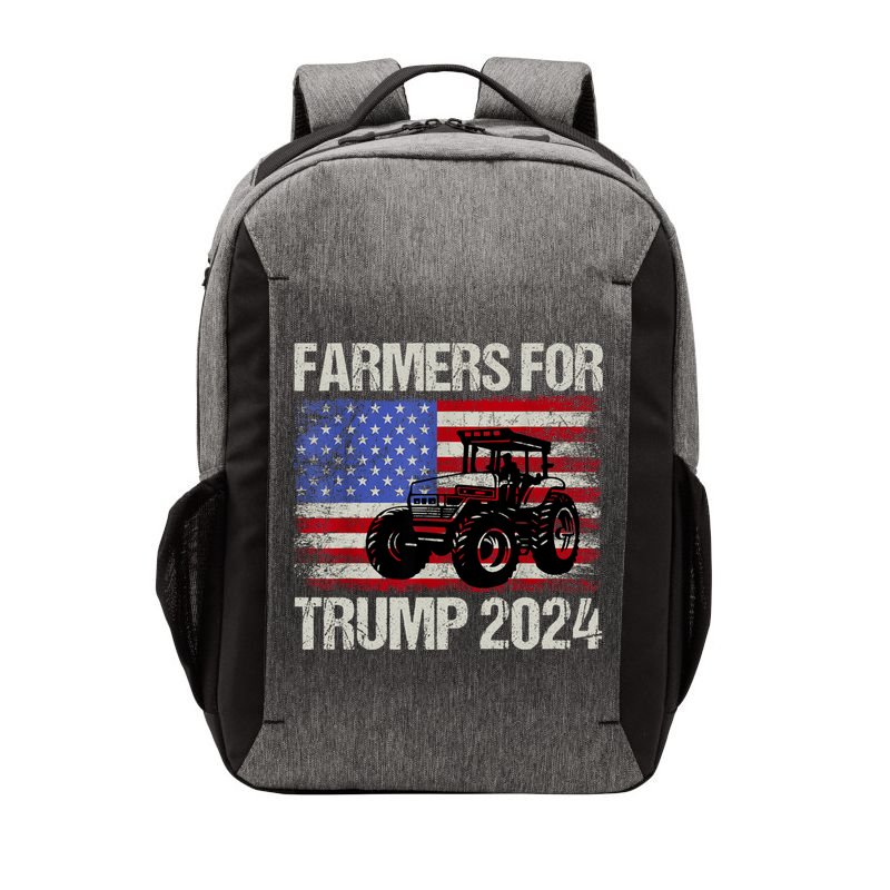 Farmers For Trump 2024 American Election Pro Trump Farmers Vector Backpack