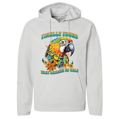 Finally Found That Shaker Of Salt Parrot Head Performance Fleece Hoodie