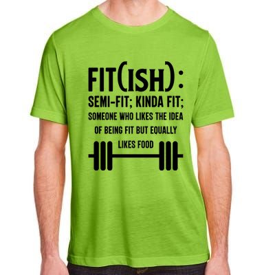 Fit Definition Funny Fitness Adult ChromaSoft Performance T-Shirt