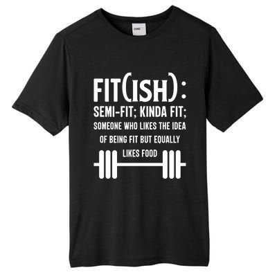 Fit Definition Funny Fitness Tall Fusion ChromaSoft Performance T-Shirt