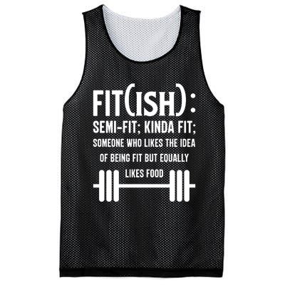 Fit Definition Funny Fitness Mesh Reversible Basketball Jersey Tank