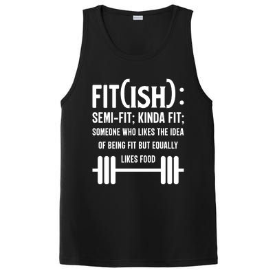 Fit Definition Funny Fitness PosiCharge Competitor Tank