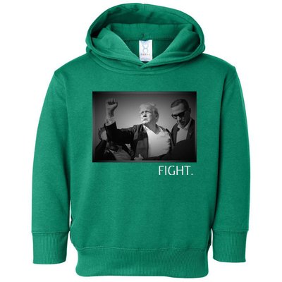 Fight For Trump For President 2024 Fight Toddler Hoodie