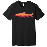 Fly Fishing Trout Fishing Tee Fishing Lover Premium T-Shirt