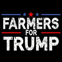 Farmers for Trump 2024 American Election Pro Trump Farmers Backpack
