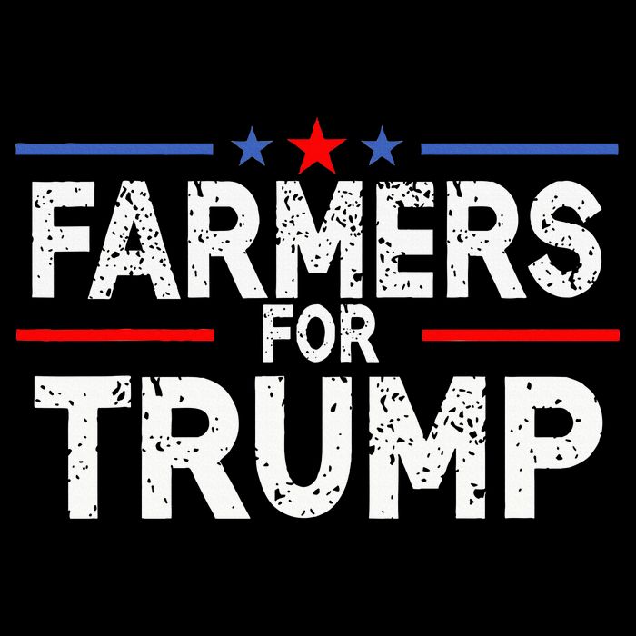 Farmers for Trump 2024 American Election Pro Trump Farmers Backpack
