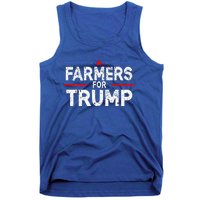 Farmers for Trump 2024 American Election Pro Trump Farmers Tank Top