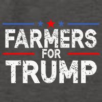 Farmers for Trump 2024 American Election Pro Trump Farmers Vector Backpack
