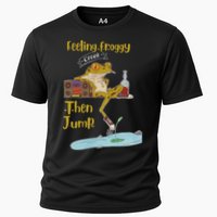 Feeling Froggy Then Jump Frog Apparel Cooling Performance Crew T-Shirt