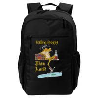 Feeling Froggy Then Jump Frog Apparel Backpack