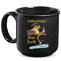 Feeling Froggy Then Jump Frog Apparel 15oz Campfire Ceramic Mug