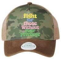 Fight For Those Without Your Privilege Civil Rights  Legacy Tie Dye Trucker Hat