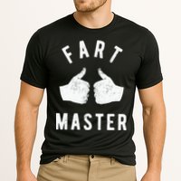 Funny Fart Thumbs Up Toilet Humor Cooling Performance Crew T-Shirt