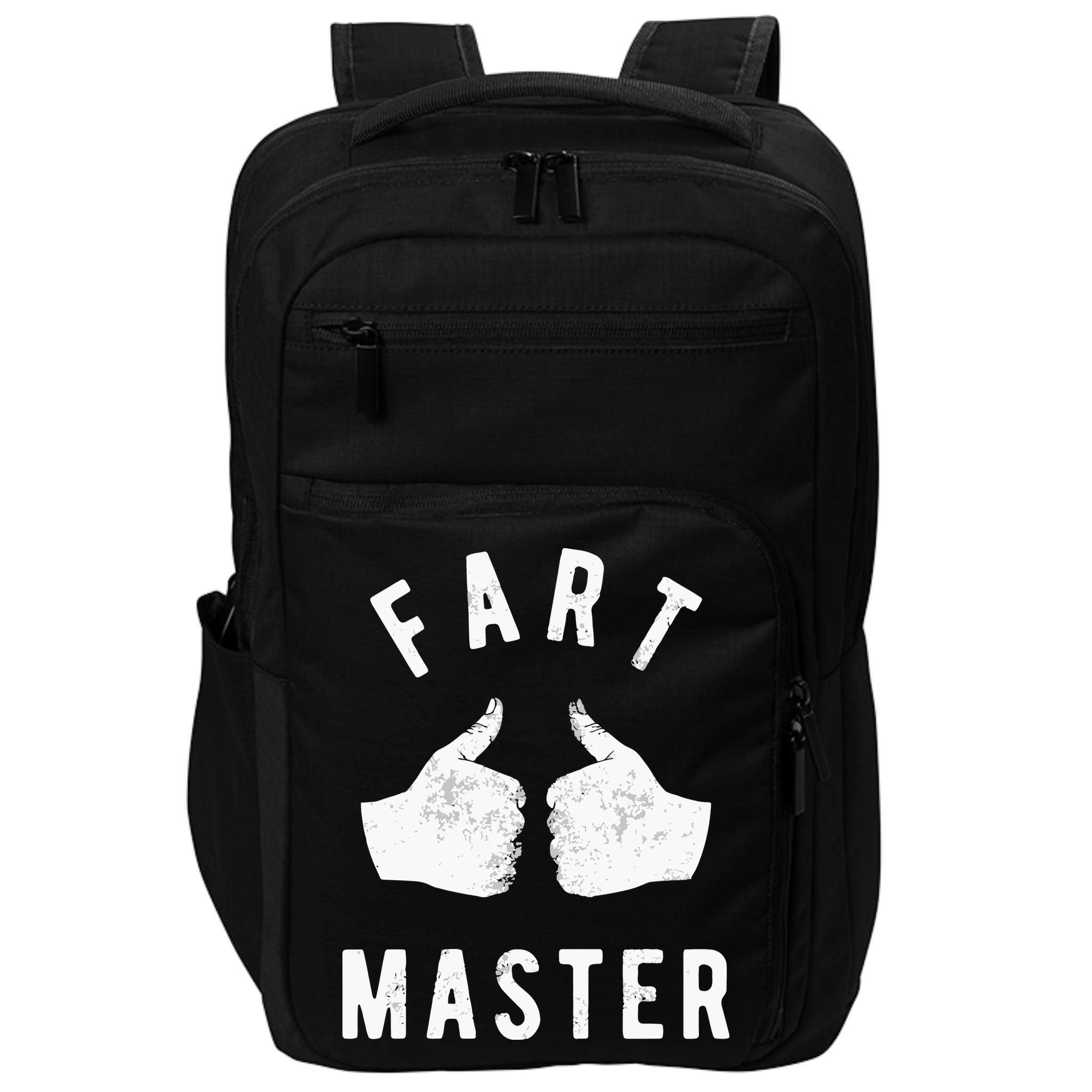 Funny Fart Thumbs Up Toilet Humor Impact Tech Backpack