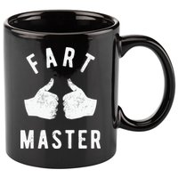 Funny Fart Thumbs Up Toilet Humor 11oz C Handle Ceramic Mug
