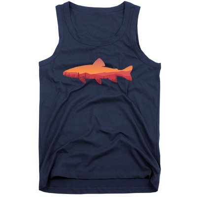 Fly Fishing , Trout Fishing Tee, Fishing Lover Tank Top