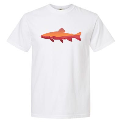 Fly Fishing , Trout Fishing Tee, Fishing Lover Garment-Dyed Heavyweight T-Shirt