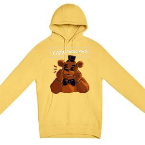 Freddy Fazbear Tfnaf Five Nights At Freddys Meme Halloween Premium Pullover Hoodie