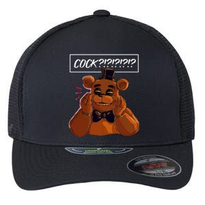 Freddy Fazbear Tfnaf Five Nights At Freddys Meme Halloween Flexfit Unipanel Trucker Cap