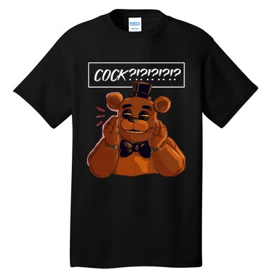 Freddy Fazbear Tfnaf Five Nights At Freddys Meme Halloween Tall T-Shirt