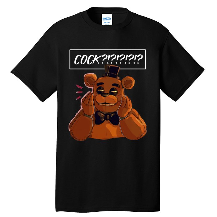 Freddy Fazbear Tfnaf Five Nights At Freddys Meme Halloween Tall T-Shirt