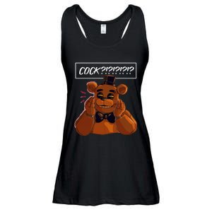 Freddy Fazbear Tfnaf Five Nights At Freddys Meme Halloween Ladies Essential Flowy Tank