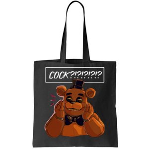 Freddy Fazbear Tfnaf Five Nights At Freddys Meme Halloween Tote Bag