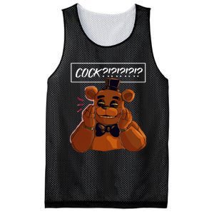 Freddy Fazbear Tfnaf Five Nights At Freddys Meme Halloween Mesh Reversible Basketball Jersey Tank