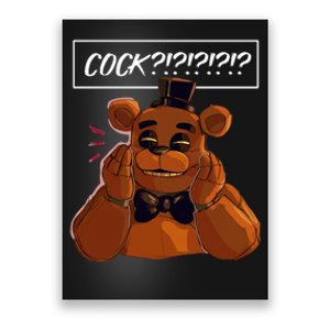 Freddy Fazbear Tfnaf Five Nights At Freddys Meme Halloween Poster