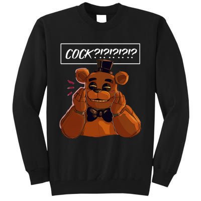 Freddy Fazbear Tfnaf Five Nights At Freddys Meme Halloween Tall Sweatshirt