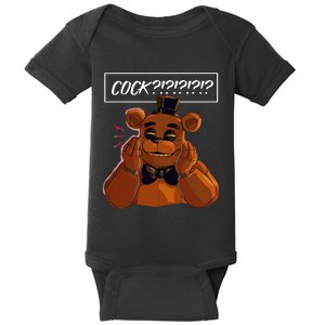 Freddy Fazbear Tfnaf Five Nights At Freddys Meme Halloween Baby Bodysuit