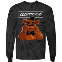 Freddy Fazbear Tfnaf Five Nights At Freddys Meme Halloween Tie-Dye Long Sleeve Shirt