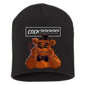 Freddy Fazbear Tfnaf Five Nights At Freddys Meme Halloween Short Acrylic Beanie