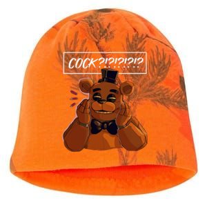 Freddy Fazbear Tfnaf Five Nights At Freddys Meme Halloween Kati - Camo Knit Beanie