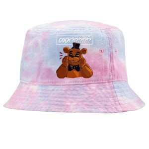 Freddy Fazbear Tfnaf Five Nights At Freddys Meme Halloween Tie-Dyed Bucket Hat