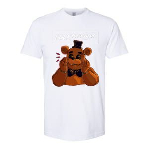 Freddy Fazbear Tfnaf Five Nights At Freddys Meme Halloween Softstyle CVC T-Shirt