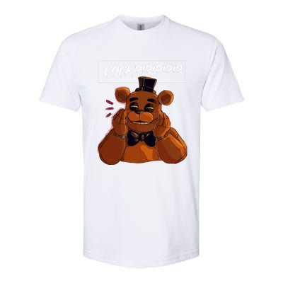 Freddy Fazbear Tfnaf Five Nights At Freddys Meme Halloween Softstyle CVC T-Shirt