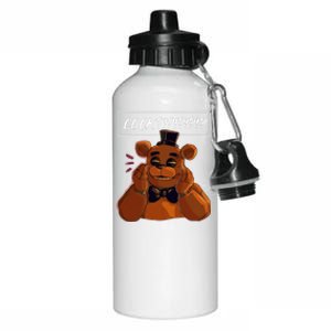 Freddy Fazbear Tfnaf Five Nights At Freddys Meme Halloween Aluminum Water Bottle