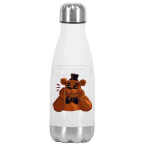 Freddy Fazbear Tfnaf Five Nights At Freddys Meme Halloween Stainless Steel Insulated Water Bottle