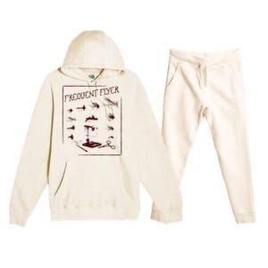 Fly Fishing Tying Funny Fisherman Christmas Fathers Day Gift Short Sleeve Premium Hooded Sweatsuit Set