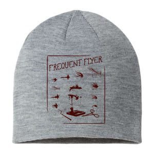 Fly Fishing Tying Funny Fisherman Christmas Fathers Day Gift Short Sleeve Sustainable Beanie