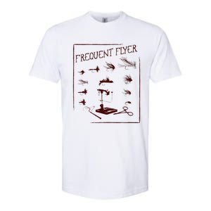 Fly Fishing Tying Funny Fisherman Christmas Fathers Day Gift Short Sleeve Softstyle CVC T-Shirt