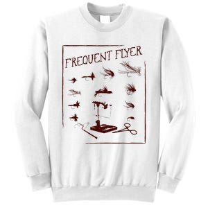 Fly Fishing Tying Funny Fisherman Christmas Fathers Day Gift Short Sleeve Sweatshirt