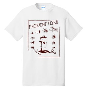 Fly Fishing Tying Funny Fisherman Christmas Fathers Day Gift Short Sleeve Tall T-Shirt