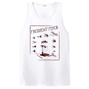 Fly Fishing Tying Funny Fisherman Christmas Fathers Day Gift Short Sleeve PosiCharge Competitor Tank