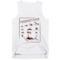 Fly Fishing Tying Funny Fisherman Christmas Fathers Day Gift Short Sleeve Tank Top