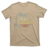 Funny Fishing Tee Vintage Reel Cool Grandpa T-Shirt